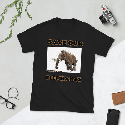 SAVE OUR ELEPHANTS UNISEX T-SHIRT