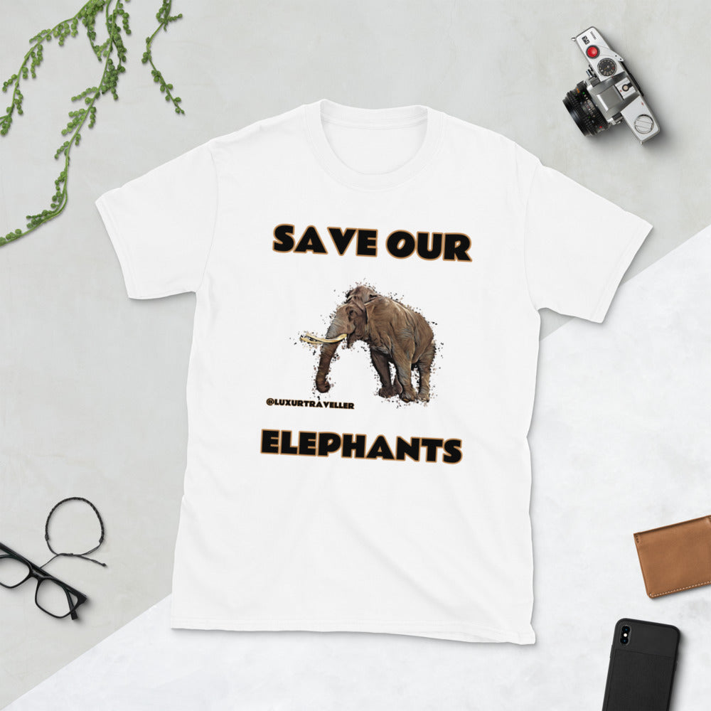 SAVE OUR ELEPHANTS UNISEX T-SHIRT