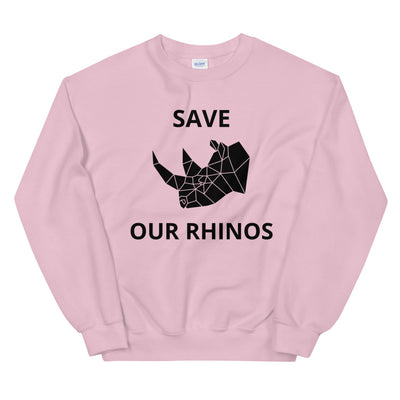 SAVE OUR RHINOS UNISEX SWEATSHIRT