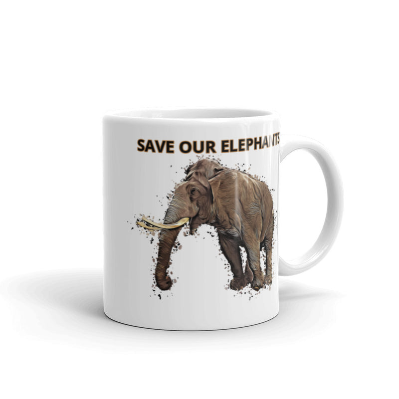 SAVE OUR ELEPHANTS MUG